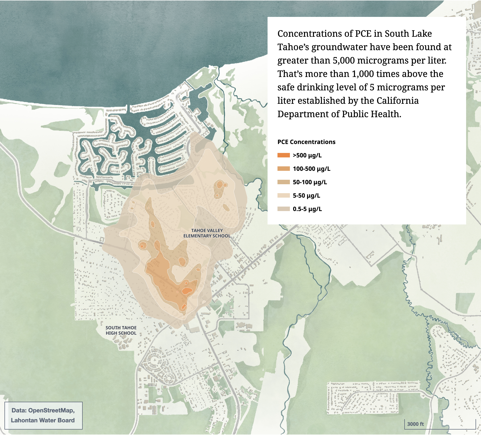 Lake Tahoe South Map 3